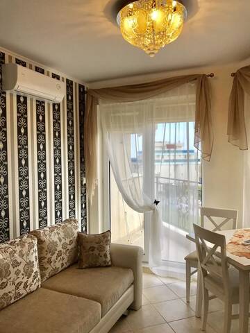 Фото номера Апартаменты с 1 спальней и балконом с видом на море Апарт-отели Villa Livia - Guest Apartments г. Равда 14