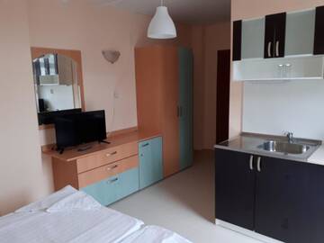 Фото номера Апартаменты с 1 спальней Апарт-отели Apart Hotel Ravda г. Равда 3